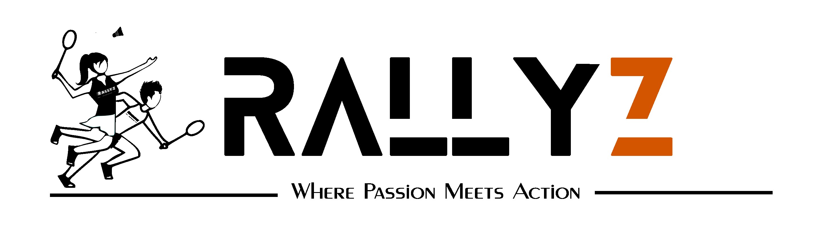 Rallyz Badminton Academy Logo
